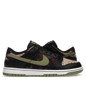 Nike Dunk Low Crazy Camo Sneakers